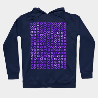 Xoxo valentine's day - purple Hoodie